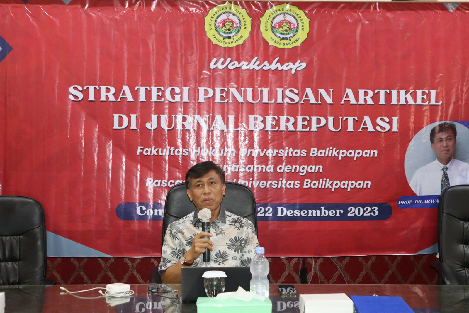 Fakultas Hukum Universitas Balikpapan Selenggarakan Worskhop strategi Penulisan Artikel dijurnal Bereputasi